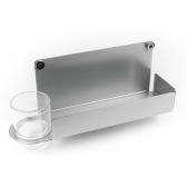 ALUMINIUM TRAY WITH CUP HOLDER