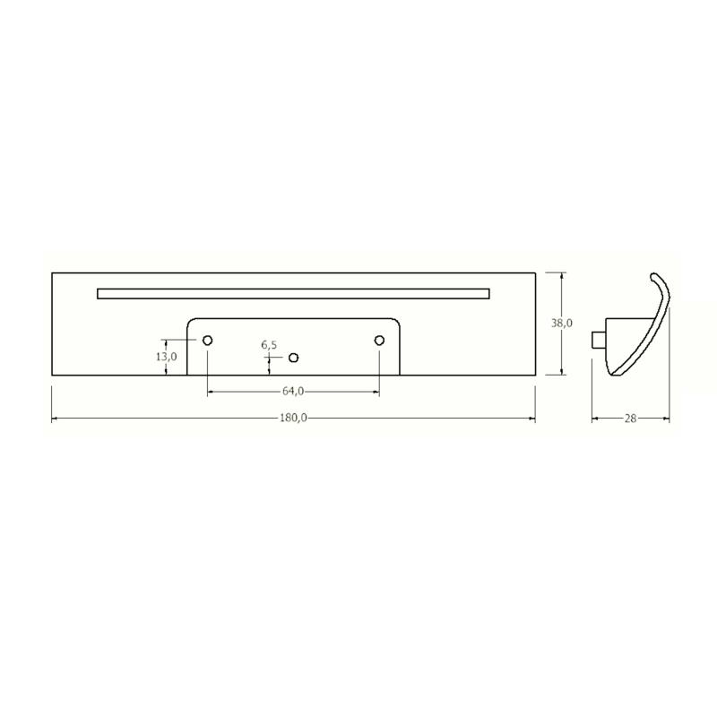 PULL OPEN HANDLE AS1803