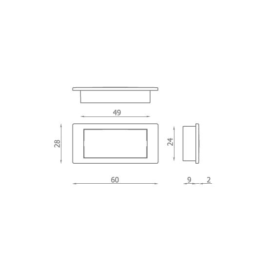 PUSH LOCK V1518 FOR BIG LATCH