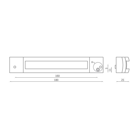 PULL OPEN HANDLE V1532