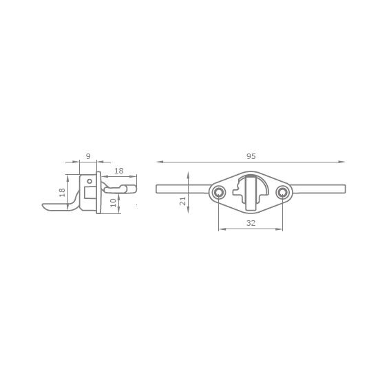 LEVER V1236 MM.32